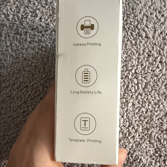 Portable Bluetooth Thermal Printer - Mint Green - Picture 10 of 11